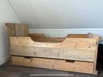 Steigerhouten kinder bed, Gebruikt, Lattenbodem, 160 tot 180 cm, 70 tot 85 cm