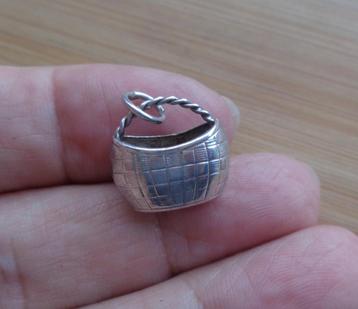 zilveren vintage bedel mand [064] beschikbaar voor biedingen