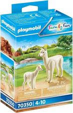 Playmobil alpaca met jong, 70350, Ophalen of Verzenden, Zo goed als nieuw