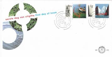 Nederland FDC E370 – Nederland Waterland – NVPH 1727-1728 beschikbaar voor biedingen