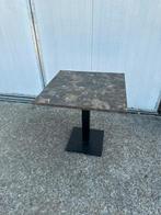 2 stuks marmerlook horeca restaurant tafels 70x70 cm, Antiek en Kunst, Ophalen