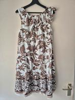 Mooie zomerjurk zonder maatlabel, Kleding | Dames, Jurken, Beige, Maat 42/44 (L), Ophalen of Verzenden, Knielengte