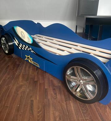 Autobed met Lade - Blauw - beschikbaar voor biedingen