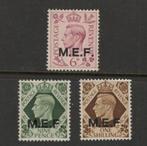 1943 6d, 9d-1s MEF Britse bezetting Italiaans-Noord Afrika, Ophalen of Verzenden, Overige landen, Postfris