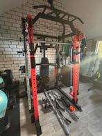 Marcy Smith Machine met Gewichten & Accessoires, Sport en Fitness, Fitnessapparatuur, Ophalen, Benen, Krachtstation, Zo goed als nieuw