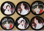 Set van 6 Coca Cola onderzetters nostalgische Coca-Cola afbe, Verzenden, Nieuw, Gebruiksvoorwerp