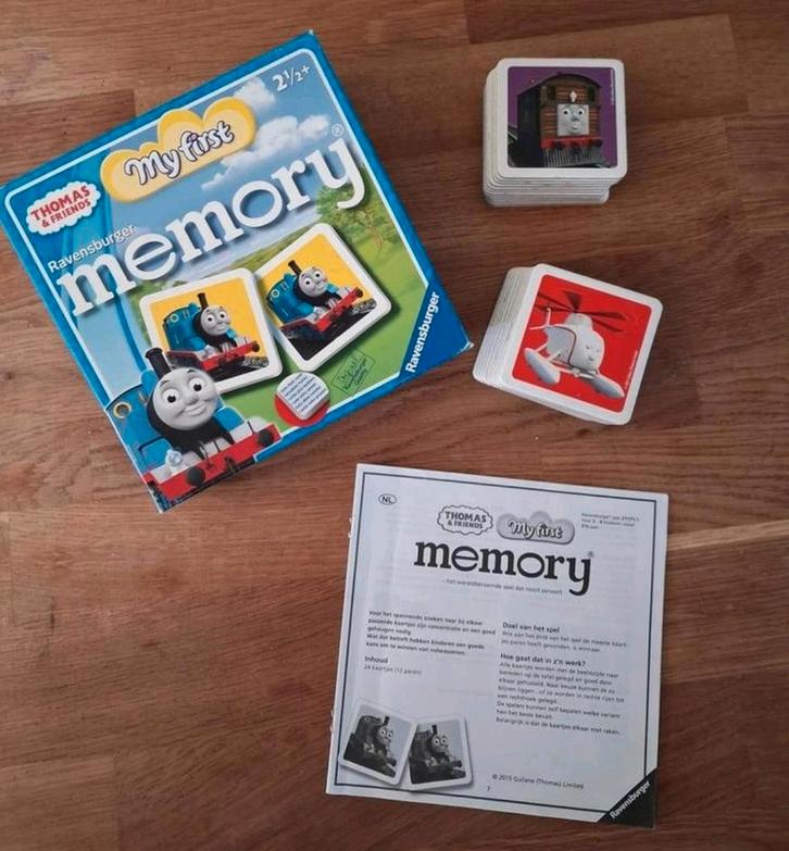Thomas de trein memory, Kinderen en Baby's, Speelgoed | Thomas de Trein, Gebruikt, Ophalen of Verzenden