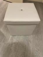 Poef, Ophalen of Verzenden, Zo goed als nieuw, Rond, Minder dan 50 cm