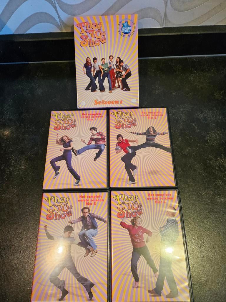 That '70s Show (4-dvd box), Cd's en Dvd's, Dvd's | Tv en Series, Alle leeftijden, Ophalen of Verzenden, Zo goed als nieuw, Komedie