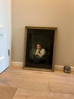 Rembrandt - Meisje in het venster - Reconstructie, Ophalen