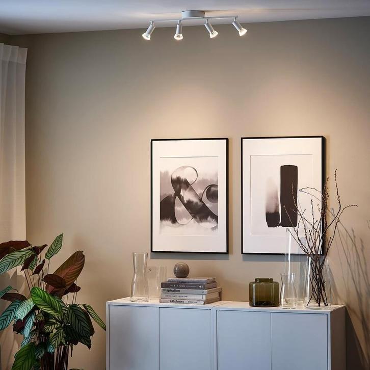 Ikea KRUSNATE
Plafondspot 2 stuks, Huis en Inrichting, Lampen | Spots, Nieuw, Plafondspot of Wandspot, Metaal of Aluminium, Led