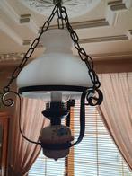 Antieke olielamp op electra IZGST NOSTALGIE, Verzamelen, Ophalen, Gebruikt