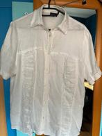 mooi linnen bloesje Vechy 46 valt als 44 zgan, Verzenden, Zo goed als nieuw, Maat 42/44 (L), Wit