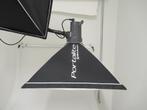 Set Elinchrom  D-Lite RX4 + Portalite Q650 + Manfrotto armen, Ophalen, Zo goed als nieuw, Lamp of Flitsset
