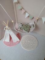Poppenhuis tipi hangmatje vloerkleedje, Ophalen of Verzenden, Nieuw, Wanddecoratie