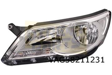 Volkswagen Tiguan (1/08-5/11) Koplamp Rechts Origineel! 5N19 beschikbaar voor biedingen
