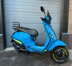 Vespa Sprint 2021 E5 Custom Miami Blue 4511km Nieuwstaat, Ophalen, Overige modellen, Maximaal 45 km/u, Zo goed als nieuw