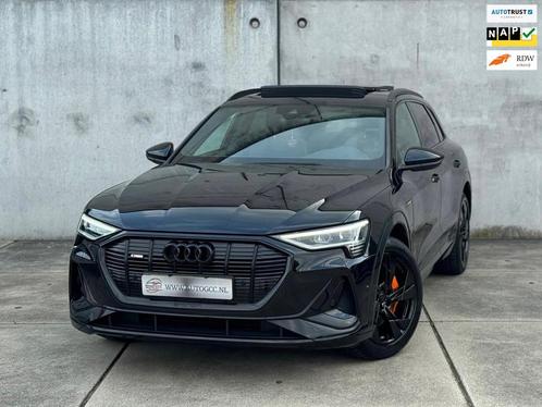 Audi E-tron 50 QUATTRO SOH 87% S-EDITON BLACK 71kWh PANO BTW, Auto's, Audi, Bedrijf, Te koop, e-tron, 4x4, ABS, Achteruitrijcamera