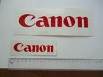 sticker oud Canon F1 logo formule 1 race f-1 camera japan, Verzamelen, Stickers, Verzenden, Zo goed als nieuw, Bedrijf of Vereniging