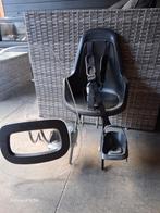 Bobike One Mini Voorzitje - Urban Black - Compleet, Fietsen en Brommers, Fietsaccessoires | Fietsstoeltjes, Ophalen, Bobike, Gebruikt