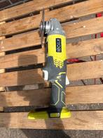 Ryobi one+ 18V Accu 115mm Haakse Slijper (excl. accu), Ophalen of Verzenden, Zo goed als nieuw