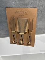 Nieuw borrel plank bestek setje, Ophalen of Verzenden, Nieuw, Rvs of Chroom