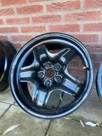 4 x 16 inch stalen velgen 5x100, Auto-onderdelen, Banden en Velgen, Ophalen, Velg(en), 16 inch, 205 mm