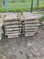 Grindtegels gratis af te halen, Tuin en Terras, Ophalen, Gebruikt, Beton, Terrastegels