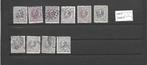 NVPH 26.  10 zegels, Ophalen of Verzenden, T/m 1940, Gestempeld
