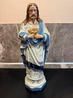 Heilig hart beeld van Jezus, Antiek en Kunst, Antiek | Religie, Ophalen of Verzenden