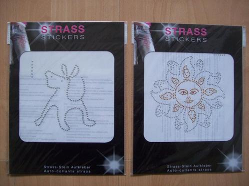 Strass glitter opstrijk sticker afbeelding hond / zon NIEUW, Hobby en Vrije tijd, Naaien en Fournituren, Nieuw, Applicatie, Ophalen of Verzenden