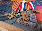10 medailles, avondvierdaagse en zwemvierdaagse, Ophalen of Verzenden, Overige materialen