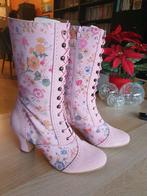 Roze leren laarsjes, Lage of Enkellaarzen, Nieuw, Ophalen of Verzenden, Roze