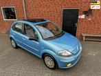 Citroen C3 1.4i Exclusive Pano, Cruise Control, Ecc, Armsteu, Voorwielaandrijving, Stof, Open dak, Blauw