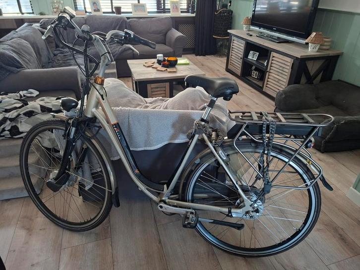 Sparta Elektrische Fiets - Gebruikt, Fietsen en Brommers, Elektrische fietsen, Gebruikt, Sparta, 51 tot 55 cm, 30 tot 50 km per accu