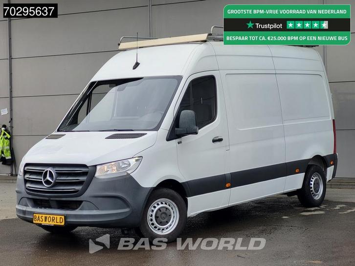 Mercedes Sprinter 311 CDI L2H2 Airco Cruise MBUX CarPlay Imp, Auto's, Bestelauto's, Bedrijf, Te koop, Airconditioning, Centrale vergrendeling