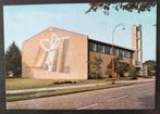 Surhuisterveen - Kerk De Flambou (stenenmozaïek B. Hendriks), Verzamelen, Ansichtkaarten | Nederland, Ophalen of Verzenden, 1960 tot 1980