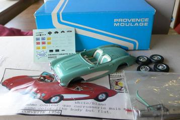 chevrolet corvette 1953-provence moulage1/43-ruit afgebroken beschikbaar voor biedingen