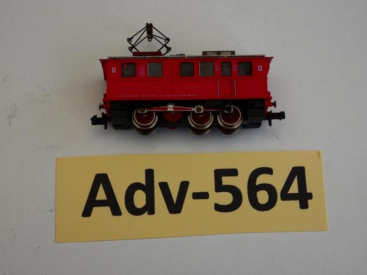 Adv-564 N Spoor Tandrad Locomotief 7307 Fleischmann Locomoto, Hobby en Vrije tijd, Modeltreinen | N-Spoor, Gebruikt, Locomotief
