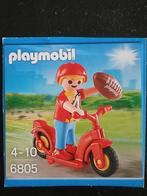Playmobil 6805 Jongen met step en rugbybal compeet, Ophalen, Zo goed als nieuw, Complete set