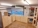 Keukenblok van terug gedroogd en geschaafd steigerhout, Huis en Inrichting, Keuken | Complete keukens, Nieuw, Ophalen of Verzenden