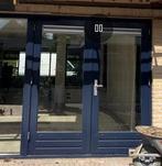 4 delig houten, 2 deuren en 2 ramen, zonder kozijn, Doe-het-zelf en Verbouw, Kozijnen en Schuifpuien, Deurkozijn, Zo goed als nieuw