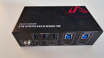 AvAccess 8KSW21-KVM HDMI 2.1 USB3 KVM Switch (8K60Hz/4K144Hz beschikbaar voor biedingen