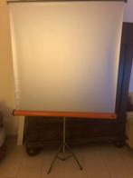 Projectie scherm.    Grijs. 120x120 cm, Ophalen of Verzenden, Zo goed als nieuw