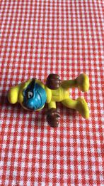 Vintage supersmurf motorrijder zonder motor/Schleich 1982, Ophalen of Verzenden, Gebruikt, Poppetje, Figuurtje of Knuffel