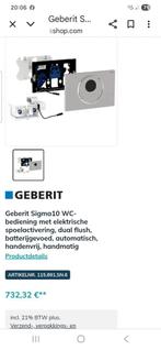 Geberit bedieningsplaat touch free, Ophalen of Verzenden, Nieuw, Rvs, Toilet