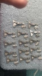 Kastscharnieren, Doe-het-zelf en Verbouw, Hang- en Sluitwerk, Ophalen of Verzenden, Zo goed als nieuw