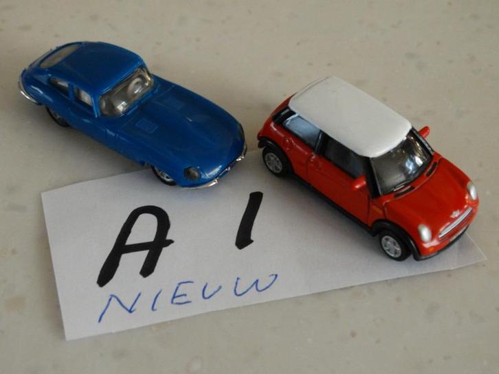 HO: set A-1: 2 personenwagens, pkw, Hobby en Vrije tijd, Modeltreinen | H0, Nieuw, Brug, Tunnel of Gebouw, Gelijkstroom of Wisselstroom