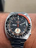 Seiko 6139-6030 Speedtimer „Coke“, Gebruikt, Staal, Polshorloge, Ophalen of Verzenden