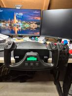 Logitech Saitek flight yoke sytem, Computers en Software, Joysticks, Ophalen of Verzenden, Zo goed als nieuw